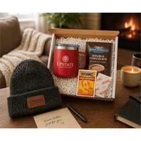 Gift Set with tumbler, hat, cocoa and hand warmers boxed in... from ASI 89971...