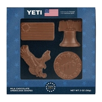 Freedom250- 2oz Molded Milk Chocolate Box