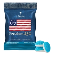 Freedom 250- 4oz. Digibag-Blue Raspberry Puffs