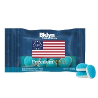 Freedom 250- 1oz. Digibag™- Blue Raspberry Puffs... from ASI 44900 NC Custom...