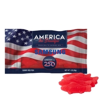 America 250- 1oz. Digibag™- Gummy Red Fish... from ASI 44900 NC Custom...
