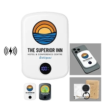 Magnetic Wirelss Charging Power Bank. 5,000 mAh UL Certified. Up to... from...