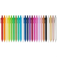 Soft, eco-friendly gel pen with a cushioned barrel and vibrant,...