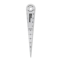 .032" aluminum 4.5" x 0.875" bore gauge measuring 1/16" to 3/4"... from ASI...