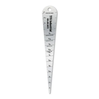 USA made .020" stainless steel 5.875" x 1" flange gap tool... from ASI 53430...