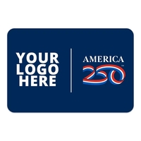 1 3/4" x 2 5/8" rectangle decal made of white vinyl... from ASI 56950 Gill...