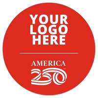 3" round white vinyl decal with ultra removable adhesive backing and... from...