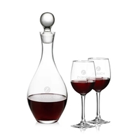 The Briarwood Wine Decanter Set pairs a beautifully crafted glass decanter......
