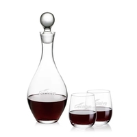 The Briarwood Wine Decanter Set pairs a beautifully crafted glass decanter......
