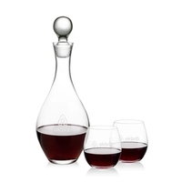 The Briarwood Wine Decanter Set pairs a beautifully crafted glass decanter......