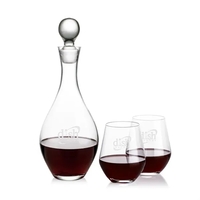 The Briarwood Wine Decanter Set pairs a beautifully crafted glass decanter......