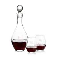 The Briarwood Wine Decanter Set pairs a beautifully crafted glass decanter......