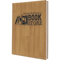 7" x 9 3/4" x 3/4" 112-page journal with satin bookmark... from ASI 74601 Calico