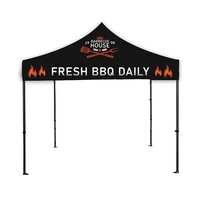 10'x10' Deluxe Black Steel Frame Tent Kits, full color imprint, 1.2... from...
