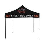 10'x10' Deluxe Black Steel Frame Tent Kits