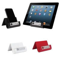 Leatherette deluxe cell phone and tablet stand.... from ASI 62190 Illini
