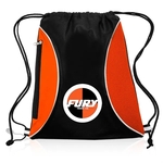 Zipper Side Drawstring Backpacks