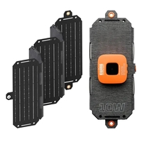 This foldable solar panel provides up to 7.5 watts to its... from ASI 46170...