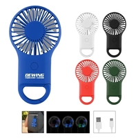 Rechargeable Handheld Fan with Carabiner 2.0... from ASI 61125 Hit...