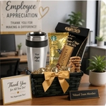 Corporate Starbucks Coffee & Tumbler Gift Basket