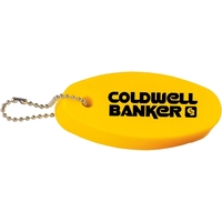 Floating Oval Key Tag