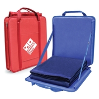 PORTABLE STADIUM SEAT & BLANKET SET