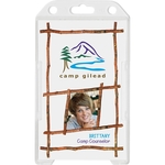 Hard Plastic Single Card ID Holder