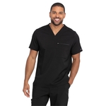 Dickies Medical - Balance - Men's 2-Pocket Tuckable V-Nec...
