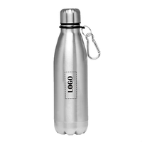 Single wall bullet shape stainless steel water bottle of 26 oz.... from ASI...