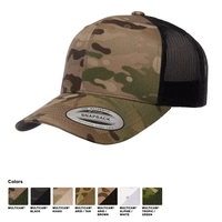 Flexfit Multicam trucker cap with mesh back-tactical style for custom...