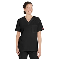 Dickies Medical - EDS Signature - Unisex Tuckable V-Neck Top... from ASI...