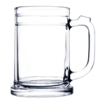 16 oz Glass Beer Mug