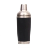 Double wall stainless steel cocktail shaker, 20 oz. plus 1C1P silkscreen......