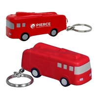 Fire Engine Stress Reliever Keychain