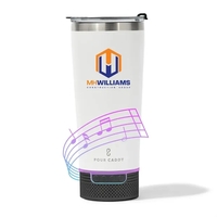 Go Caddy insulated drinkware with modular speaker, charger, or light....