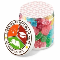 Make a bold impression with this generous jar of sour gummy... from ASI 55583...