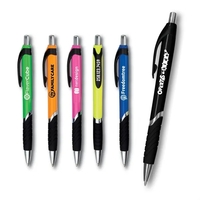 Transport yourself to a tropical island with this vibrant neon pen... from...