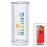 16 oz. Double Walled Slim & Tall Beverage Glass