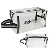 Soft TPU Toiletry Travel Bag w/Handle