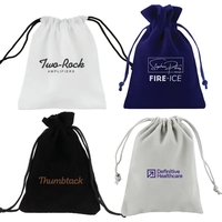 4 1/2" x 4" x 1" velvet drawstring pouch.... from ASI 57655 STOPNGO Line