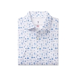 Fairway & Greene Men's National Print Polo USA MADE