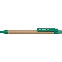 Pen with a recycled paper barrel and plastic parts made of... from ASI 54100...