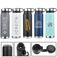 20-oz. double walled, vacuum insulated, stainless steel water bottle... from...