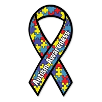Car magnet - ribbon - full color. Digital four color process... from ASI...