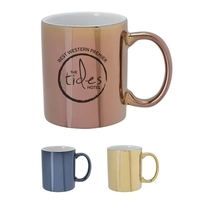 Ceramic mug available in a handful of metallic colors that meets... from ASI...