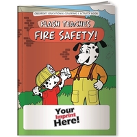 Coloring Book - Flash Teaches Fire Safety... from ASI 54100 Fields...