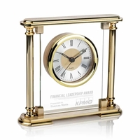 The Parkington Mantle Clock is a refined tabletop timepiece crafted from......