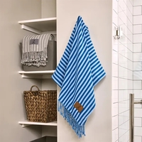 Embrace la dolce vita with the Amalfi Fringed Towel, inspired by... from ASI...