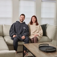 Cozy wearable blanket available in 2 colors & 2 sizes... from ASI 73520 Neet...