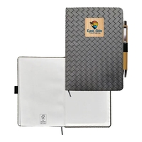 Woven Notebook Bamboo Set